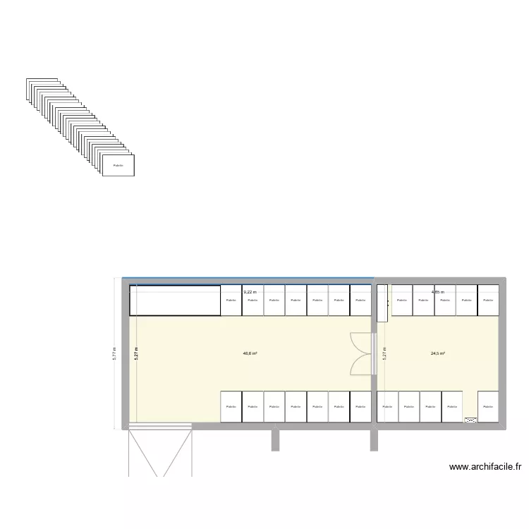 Stock bouteille. Plan de Stock bouteille. Plan de