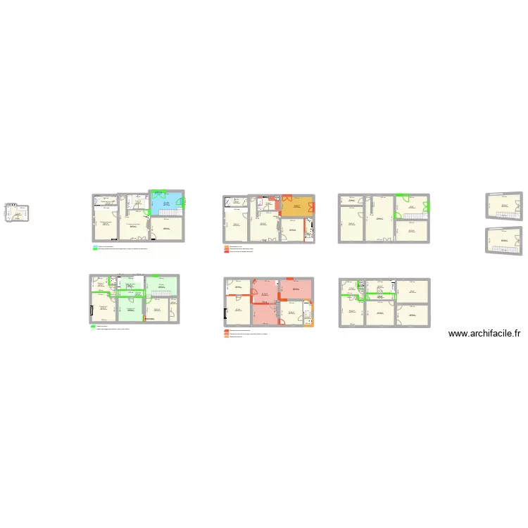 MERIGOT Cumi&egrave;re. Plan de 