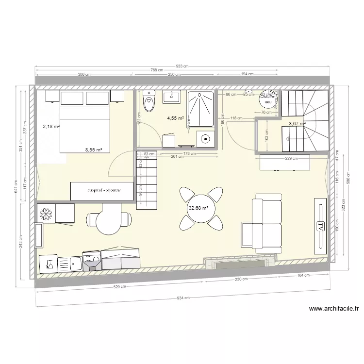 Appartement 3ème étage définitif 2. Plan de Appartement 3ème étage définitif 2. Plan de