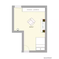 plan de la chambre de celestin