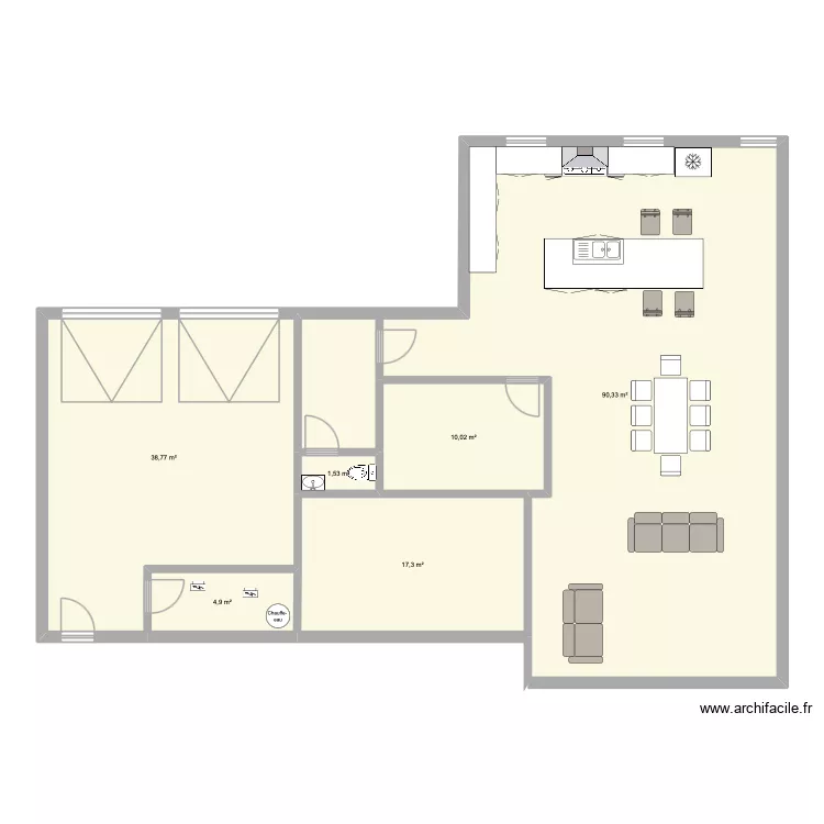 rachaMPs 3. Plan de 6 et 163 m² rachaMPs 3. Plan de 6 et 163 m²