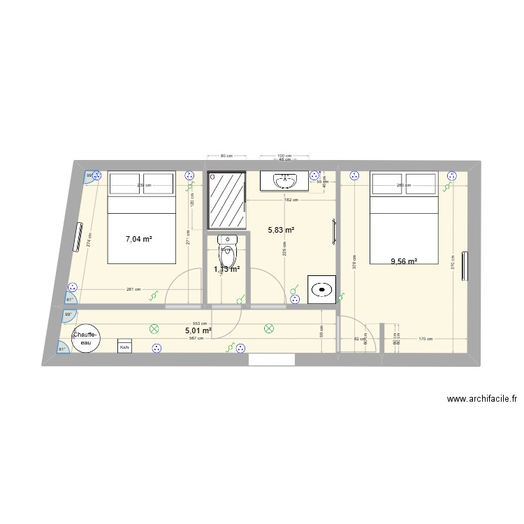 plan 2. Plan de 0 pièce et 0 m2