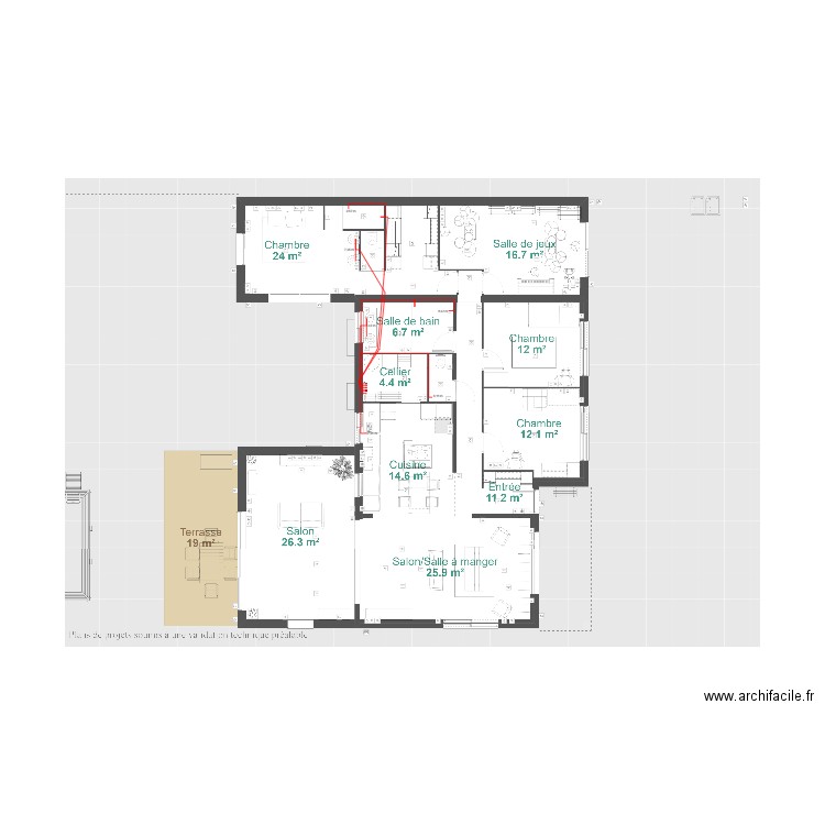 Plan ECS. Plan de 0 pièce et 0 m2