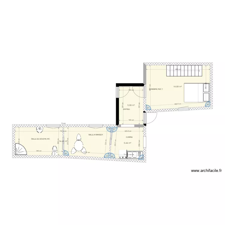 VOBAL 44B LOT B-AS. Plan de 