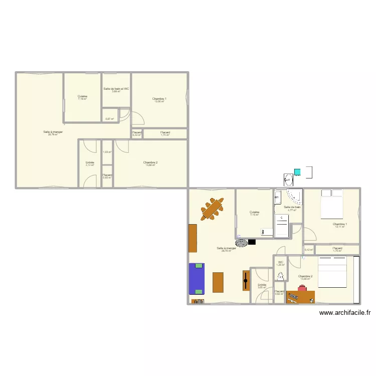 Plan maison bon. Plan de Plan maison bon. Plan de