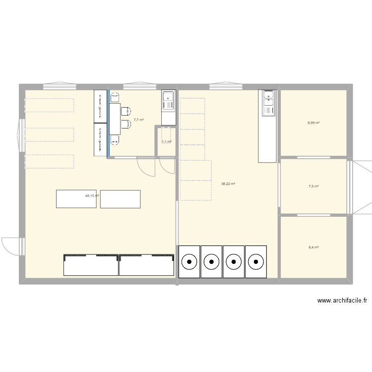 maison. Plan de 0 pièce et 0 m2