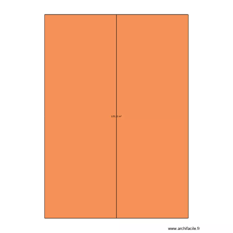 cloture. Plan de 1 et 125 m² cloture. Plan de 1 et 125 m²