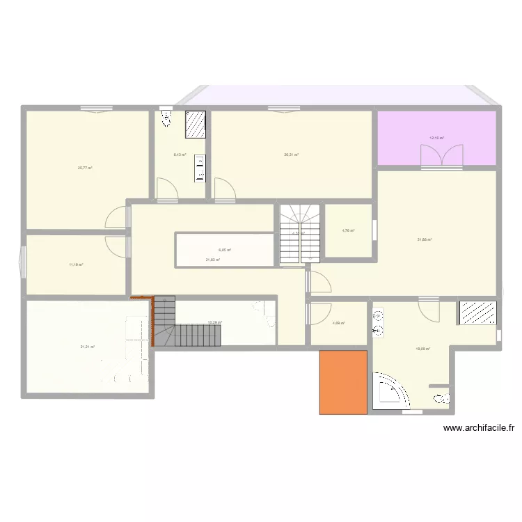Tamatave 13/03/2026. Plan de 29  et 749 m²