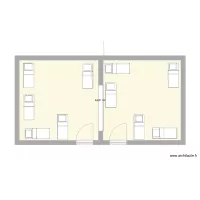 plan dortoir cr&egrave;che