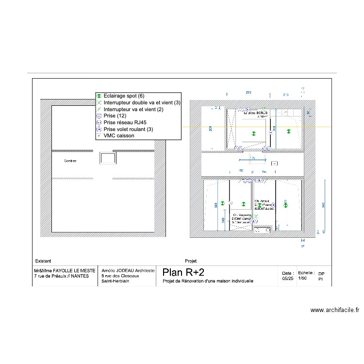 plan elec. Plan de 0 pièce et 0 m2