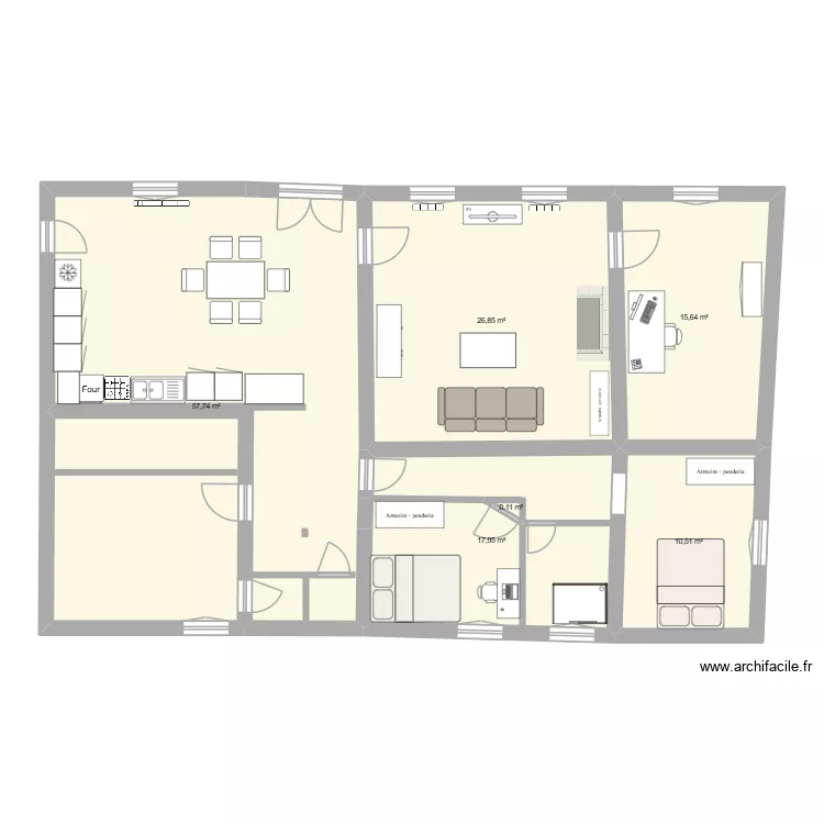 martine. Plan de 6 et 129 m² martine. Plan de 6 et 129 m²