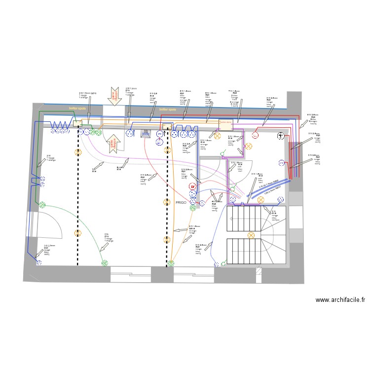 grange 22. Plan de 0 pièce et 0 m2