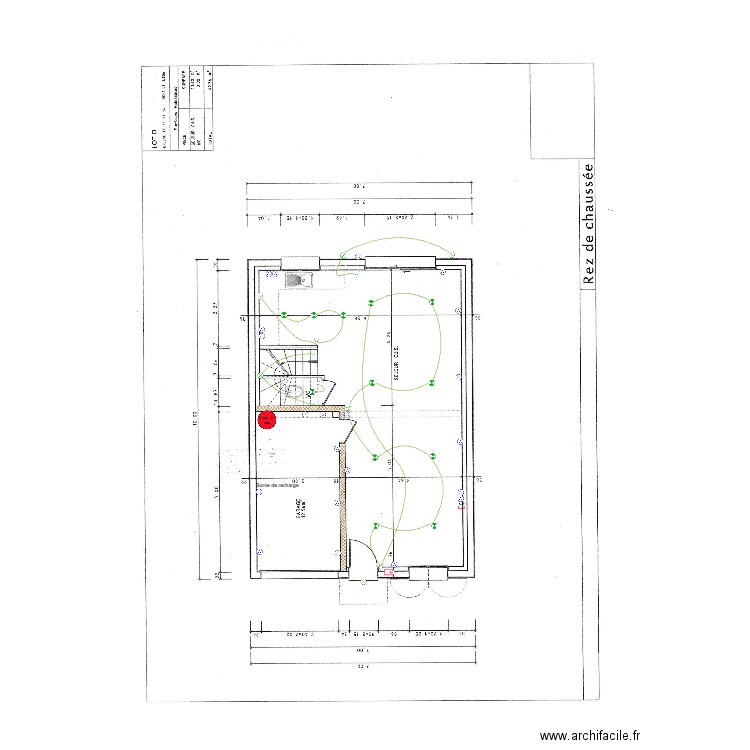 RDC Philippe Morsang. Plan de 0 pièce et 0 m2