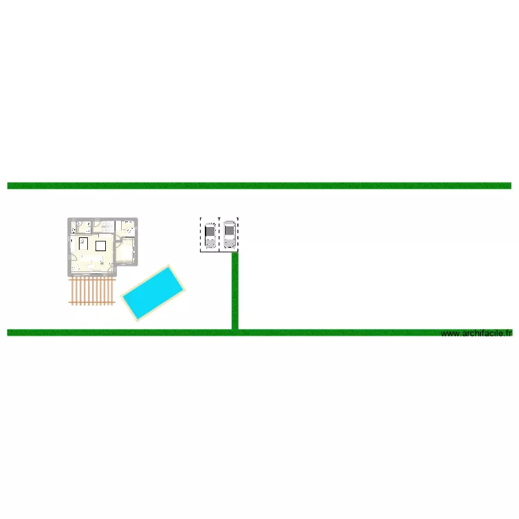 MAISON CALLIAN. Plan de 