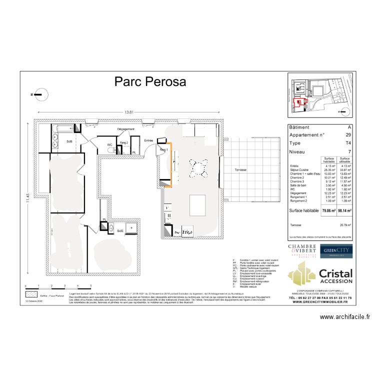 PEROSA NEW. Plan de 0 pièce et 0 m2