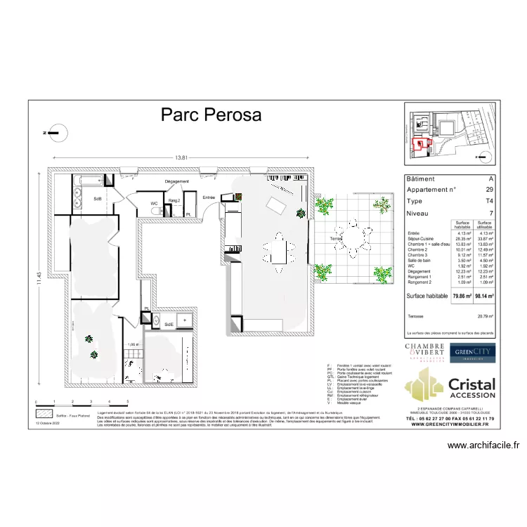 PEROSA NEW. Plan de PEROSA NEW. Plan de