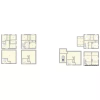 modif du haut + hall bas