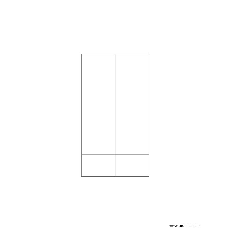 Porte fenetre. Plan de 0 pièce et 0 m2