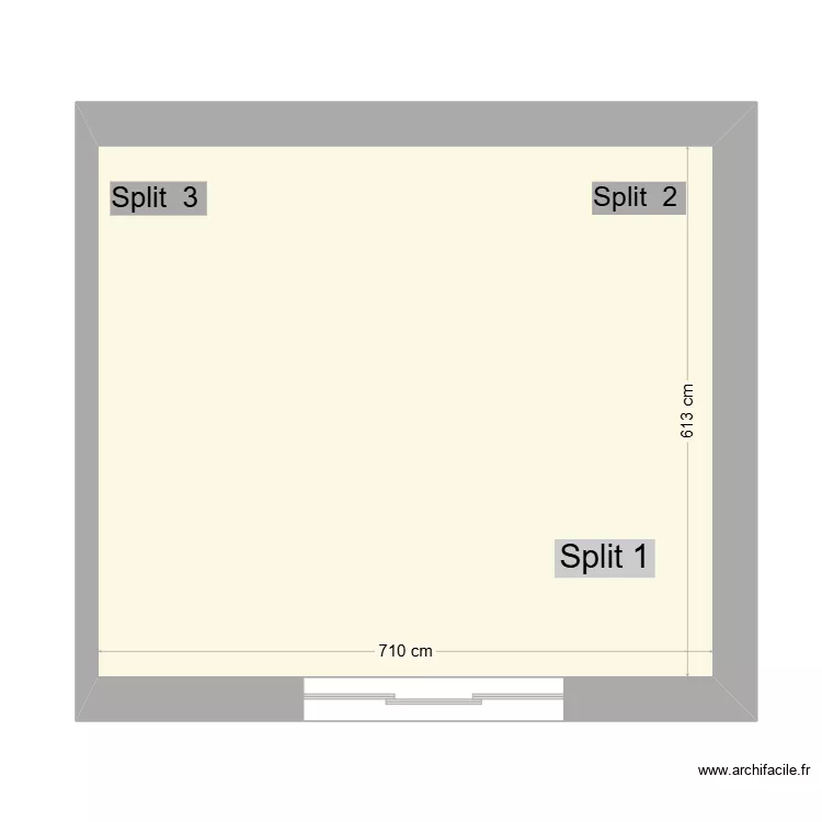 Gite 2 - Atelier R0 BE. Plan de 