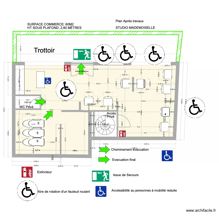 nouveau de janvier 2026 1. Plan de 4 pièces et 66 m²