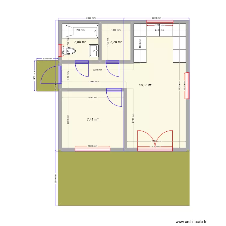 Солнечногорск 2м. Plan de 