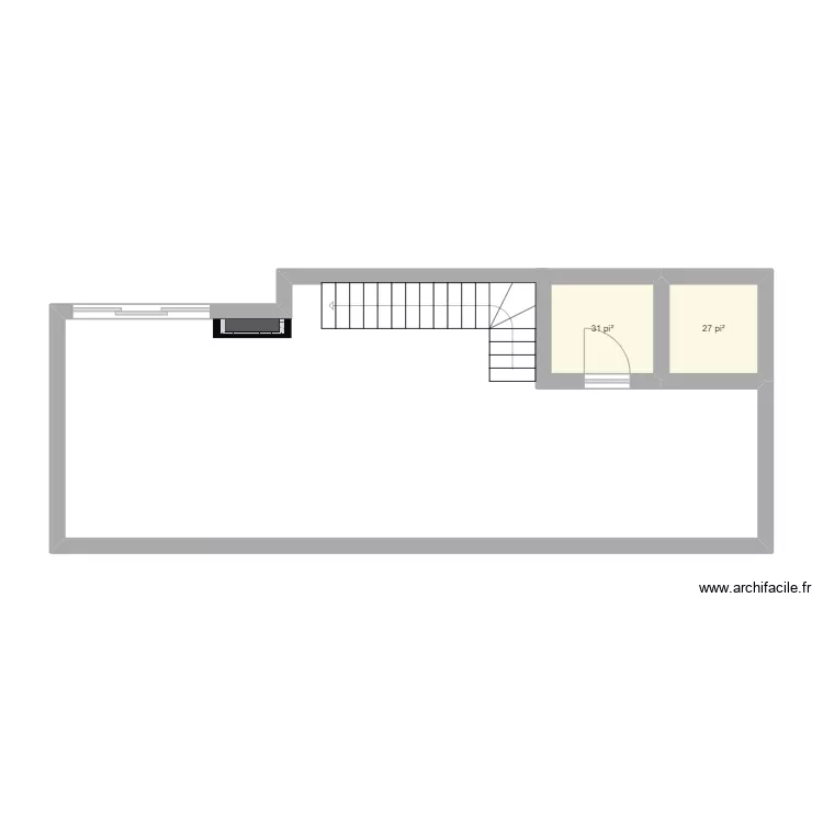 1650 route 161. Plan de 