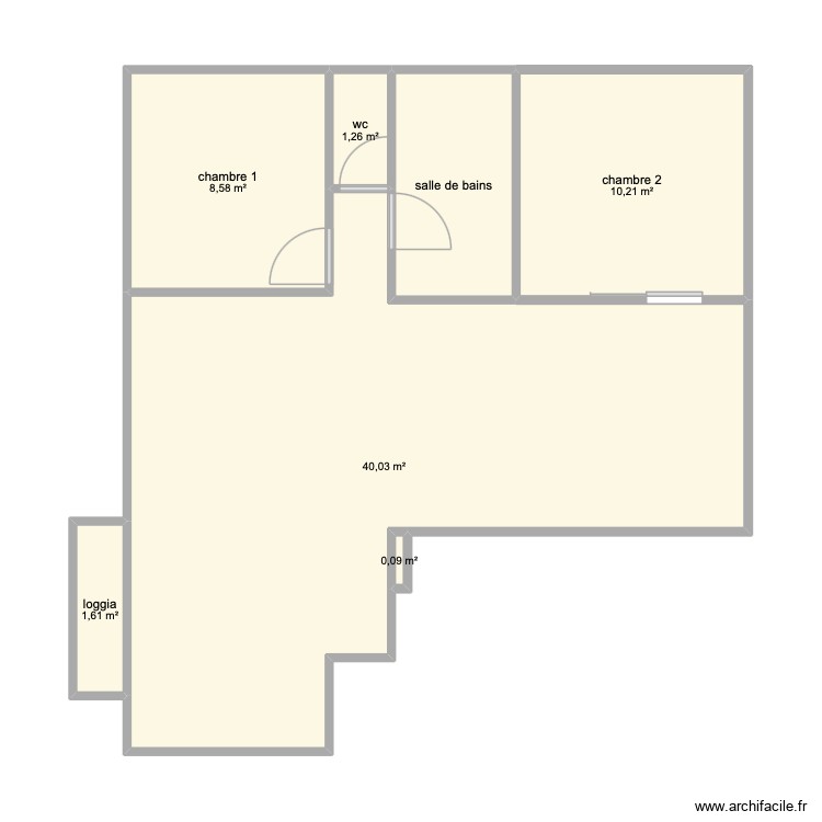 24 place alfred de vigny apr&egrave;s. Plan de 0 pièce et 0 m2