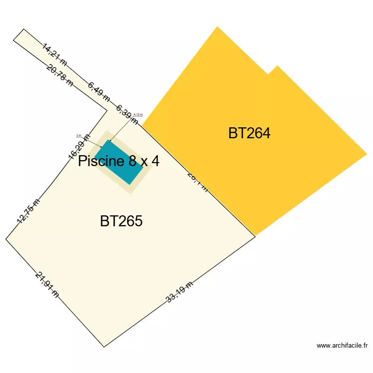 PISCINE. Plan de PISCINE. Plan de