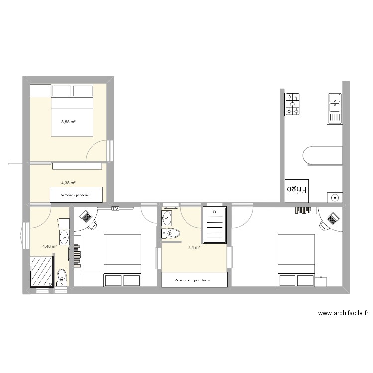 essai. Plan de 0 pièce et 0 m2