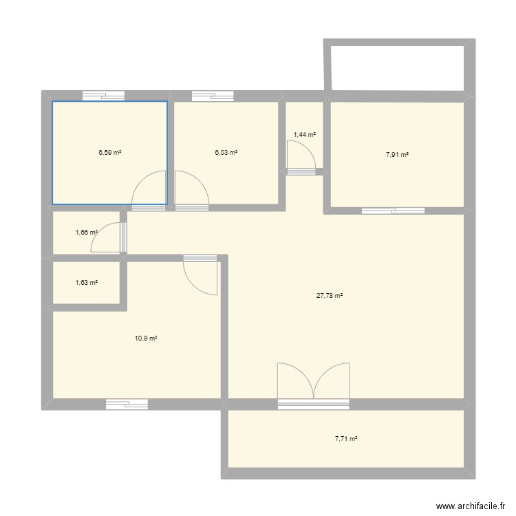 plan 2. Plan de 0 pièce et 0 m2