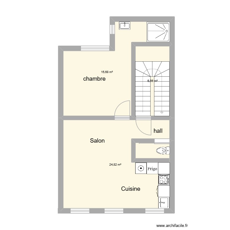 3em. Plan de 0 pièce et 0 m2
