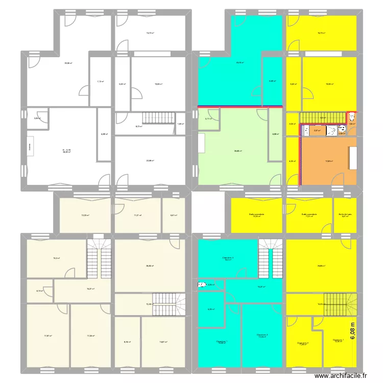 ATGER. Plan de 56 et 630 m² ATGER. Plan de 56 et 630 m²