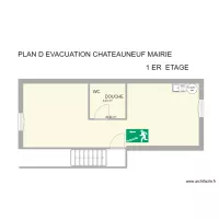 87 CHATEAUNEUF-LA-FORET (Mairie) 1er &eacute;tage