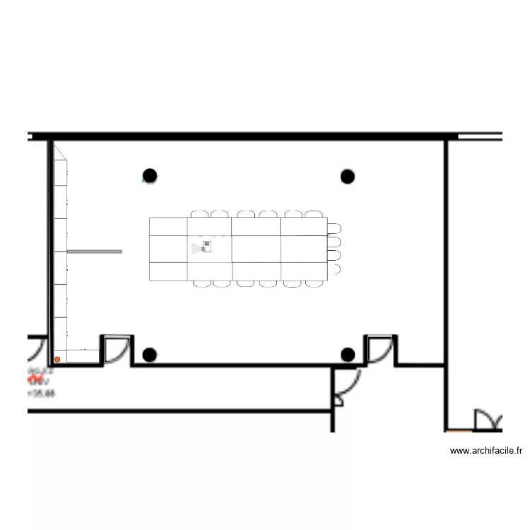 UP8 Bib. Univ.SALLE DES ENSEIGNANTS. Plan de UP8 Bib. Univ.SALLE DES ENSEIGNANTS. Plan de