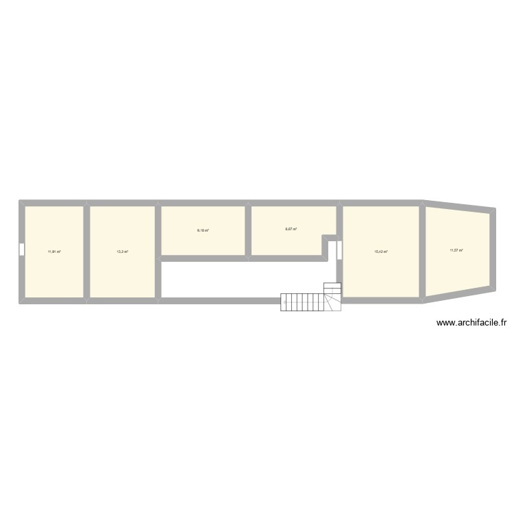 ETAGE. Plan de 0 pièce et 0 m2