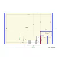 plan terrain 65 2eme &eacute;tage sans sdb