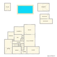 PLAN RDC MONTFRIN VILLA