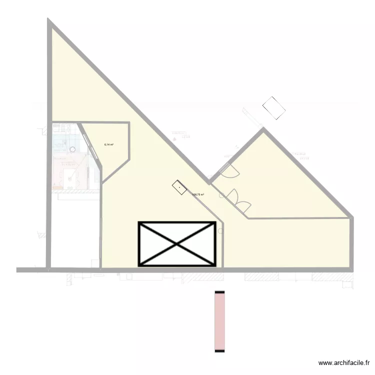 Plan appartement. Plan de 