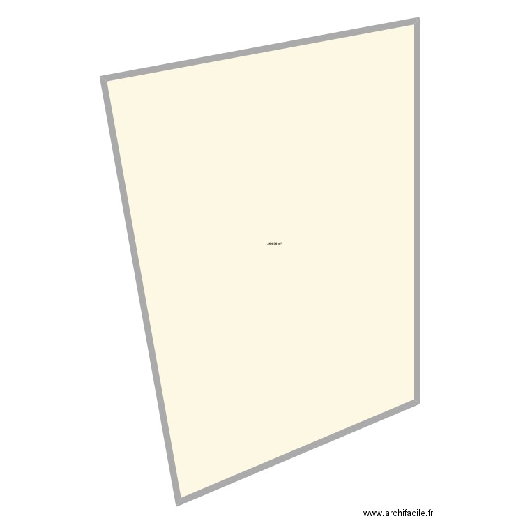 MAGALAS. Plan de 1 pièce et 265 m2