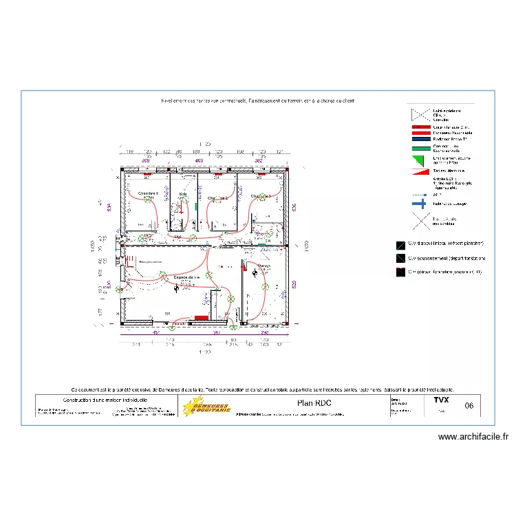 COSTABILE DEMEURES. Plan de 