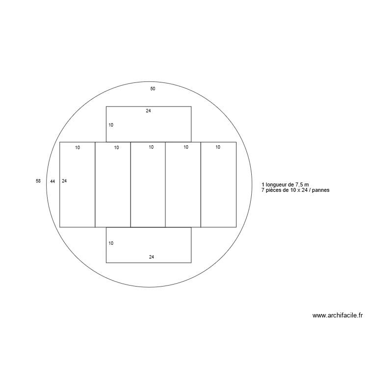 SECTIONS BOIS GRANDE LONGUEUR 1 B. Plan de SECTIONS BOIS GRANDE LONGUEUR 1 B. Plan de
