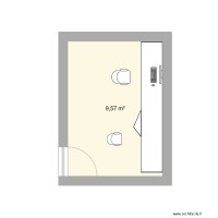 plan bureau long du mur