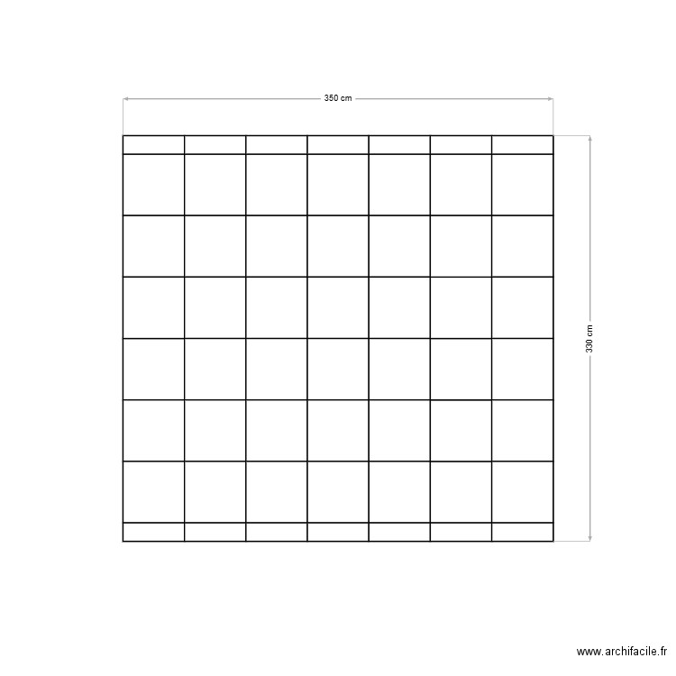 plafond. Plan de 0 pièce et 0 m2