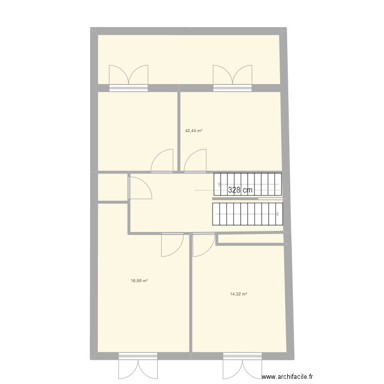 DenisSube3 - r+1 Clement PLANES. Plan de 0 pièce et 0 m2