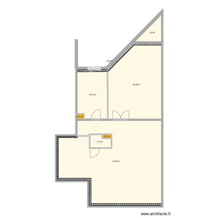 BLR. Plan de 0 pièce et 0 m2