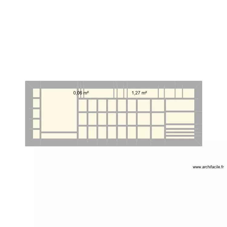 Am&eacute;nagement format 4010/16. Plan de 