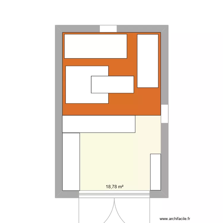 garage. Plan de garage. Plan de