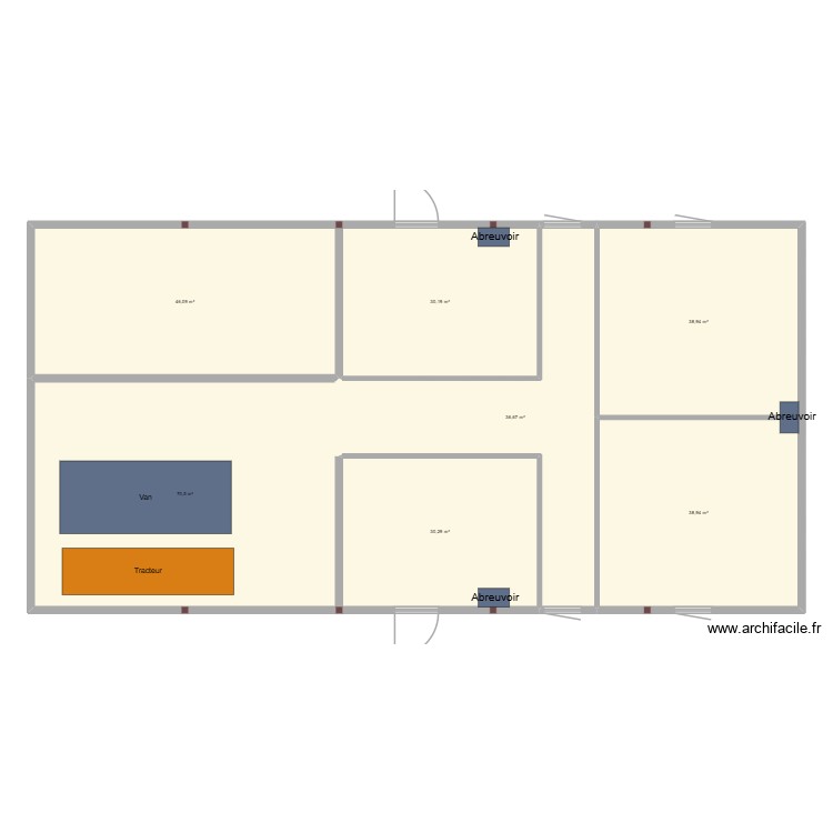 Batiumentvougy8. Plan de 0 pièce et 0 m2 Batiumentvougy8. Plan de 0 pièce et 0 m2