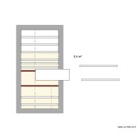 metré plafond palier étage