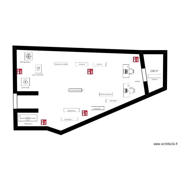 plan darty. Plan de 0 pièce et 0 m2